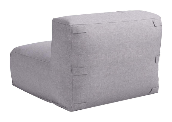 703999 Luanda Outdoor Middle Chair Gray