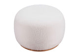 110085 Amber Ottoman Cream
