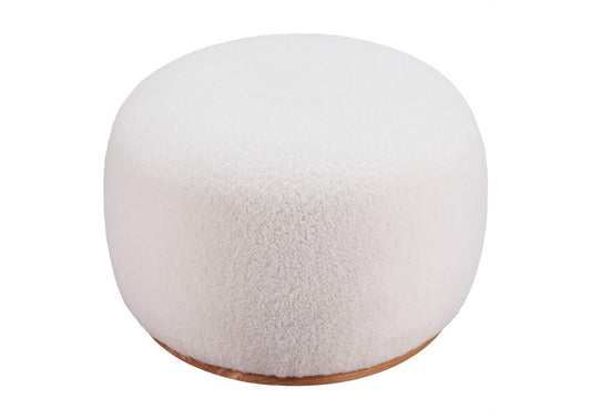 110085 Amber Ottoman Cream