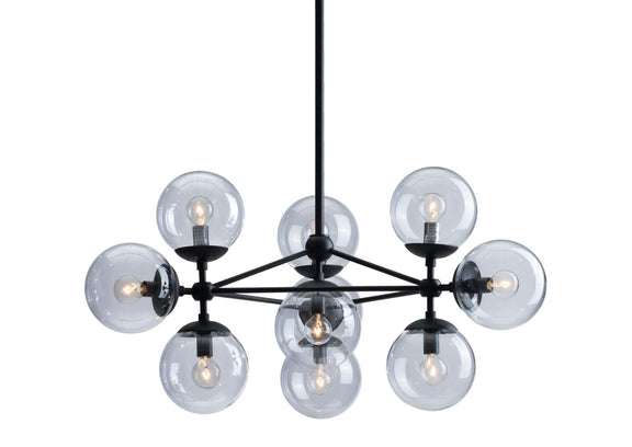 56065 Belfast Ceiling Lamp Black
