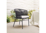 703987 Freycinet Outdoor Dining Chair (Set Of 2) Black