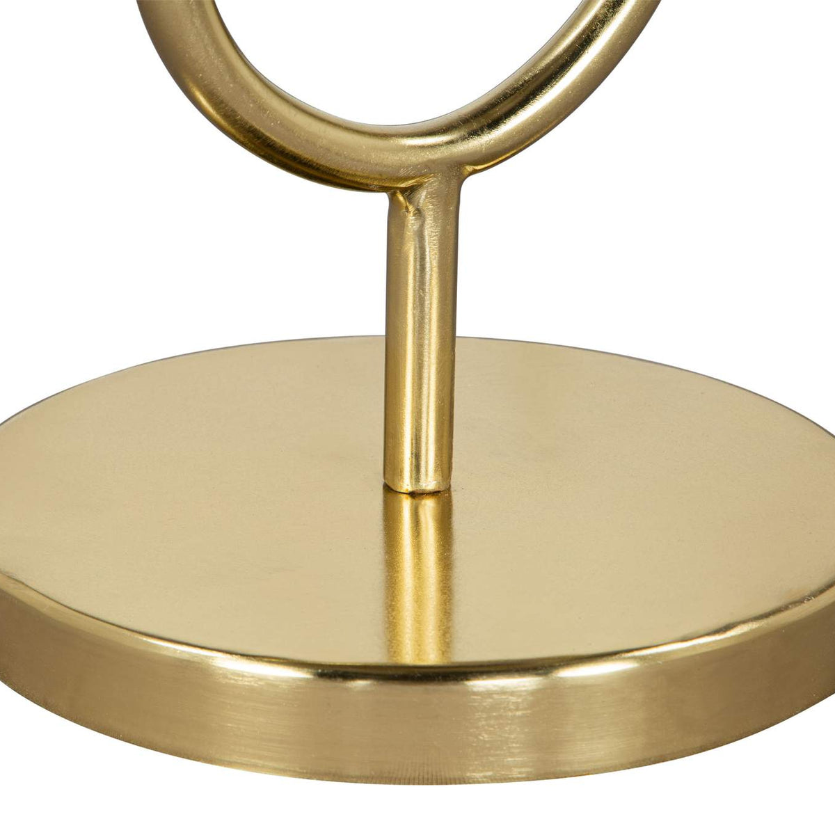 109354 Marc Side Table White & Gold