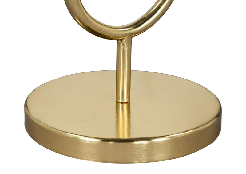 109354 Marc Side Table White & Gold