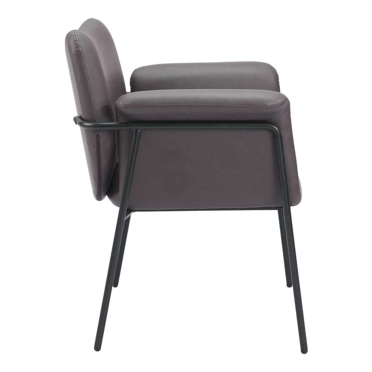 110357 Heritage Accent Chair Brown