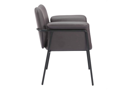110357 Heritage Accent Chair Brown