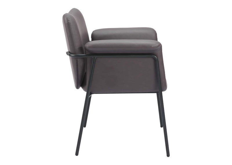 110357 Heritage Accent Chair Brown