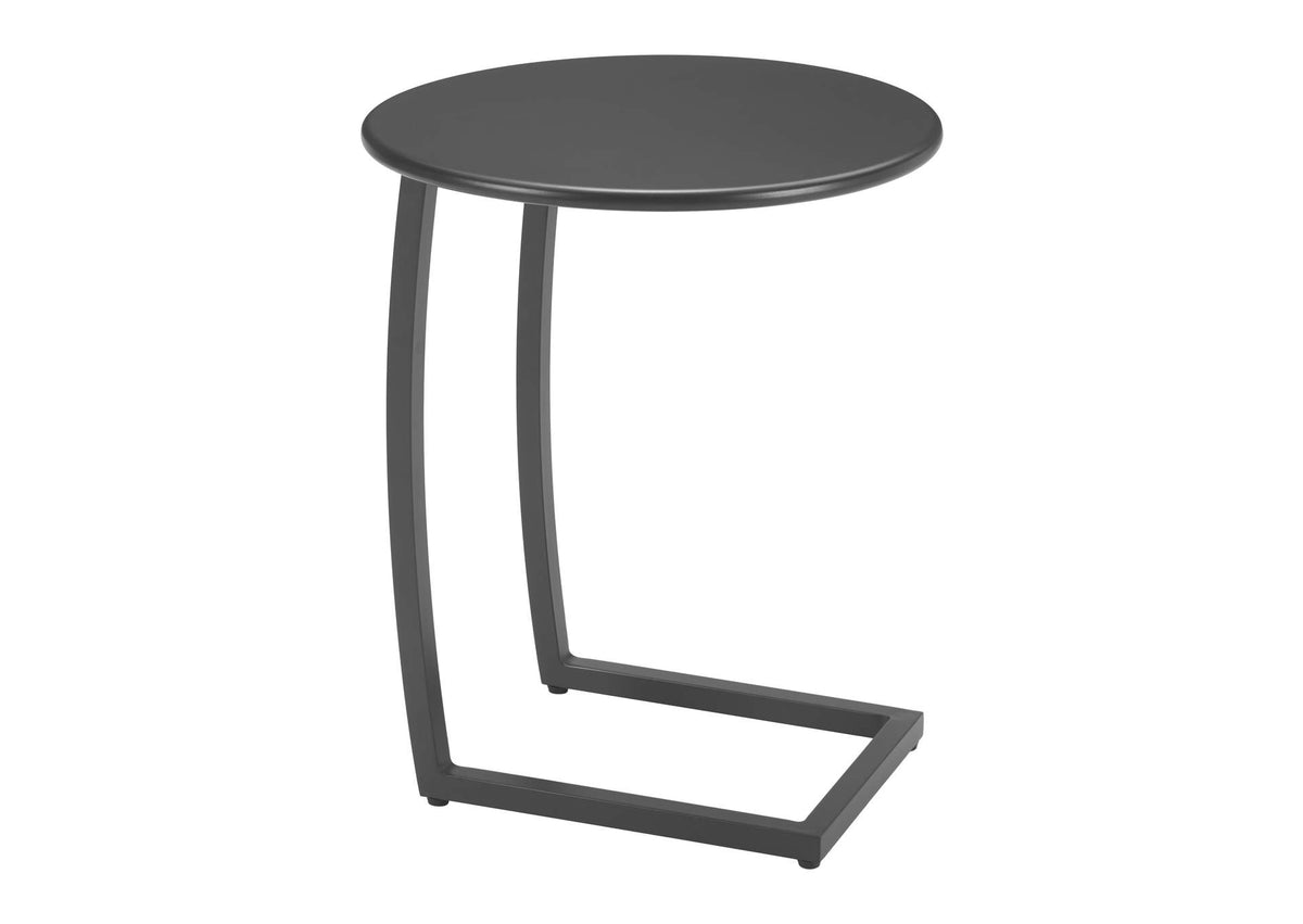 704065 Noga Outdoor End Table Black