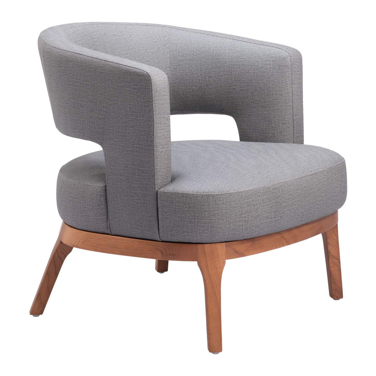 110112 Penryn Accent Chair Slate Gray