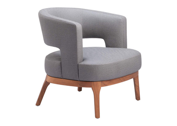 110112 Penryn Accent Chair Slate Gray