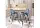 109539 Desi Counter Stool (Set Of 2) Azure Gray
