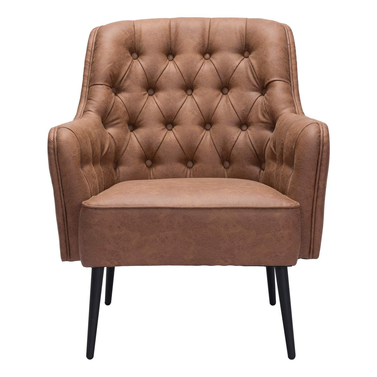 109053 Tasmania Accent Chair Vintage Brown