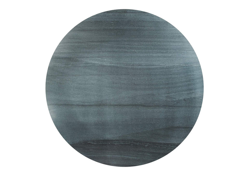 109451 Metropolis Dining Table (60") Gray & Silver