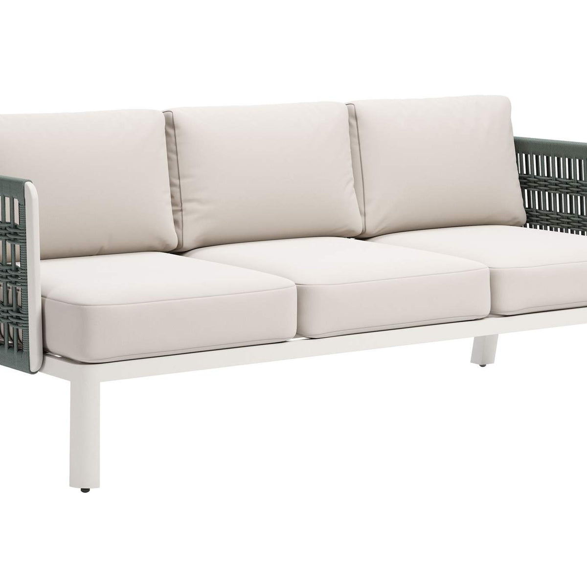 704045 Bridgehampton Outdoor Sofa White
