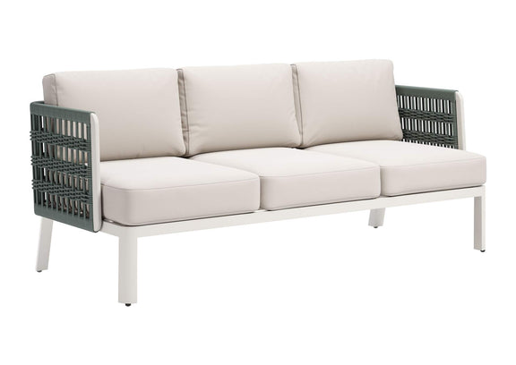 704045 Bridgehampton Outdoor Sofa White