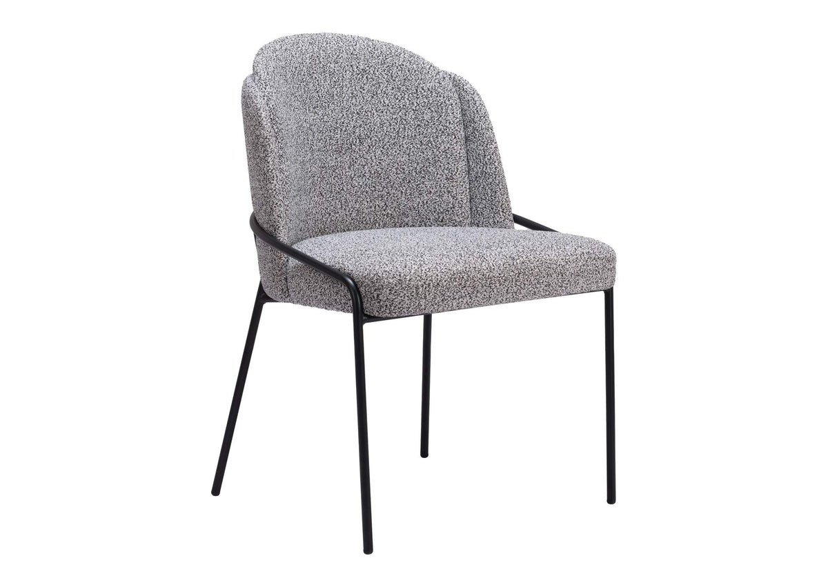 109964 Jambi Dining Chair (Set Of 2) Black & White
