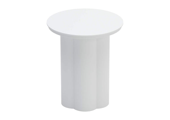 704021 Kogur Outdoor Side Table White
