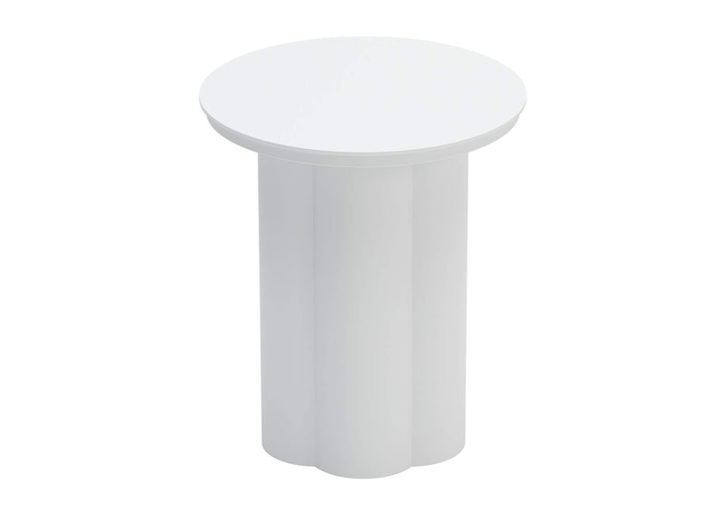 704021 Kogur Outdoor Side Table White