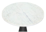 109363 Tim Side Table White & Black