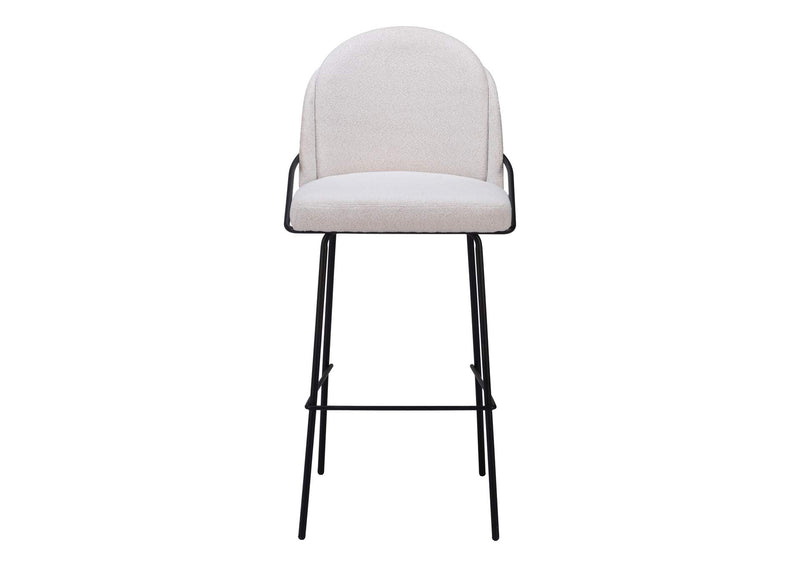 109969 Jambi Barstool (Set Of 2) Ivory