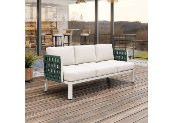 704045 Bridgehampton Outdoor Sofa White