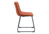 109680 Smart Dining Chair (Set Of 2) Burnt Orange