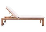 703980 Cozumel Outdoor Lounge Chair Beige & Natural