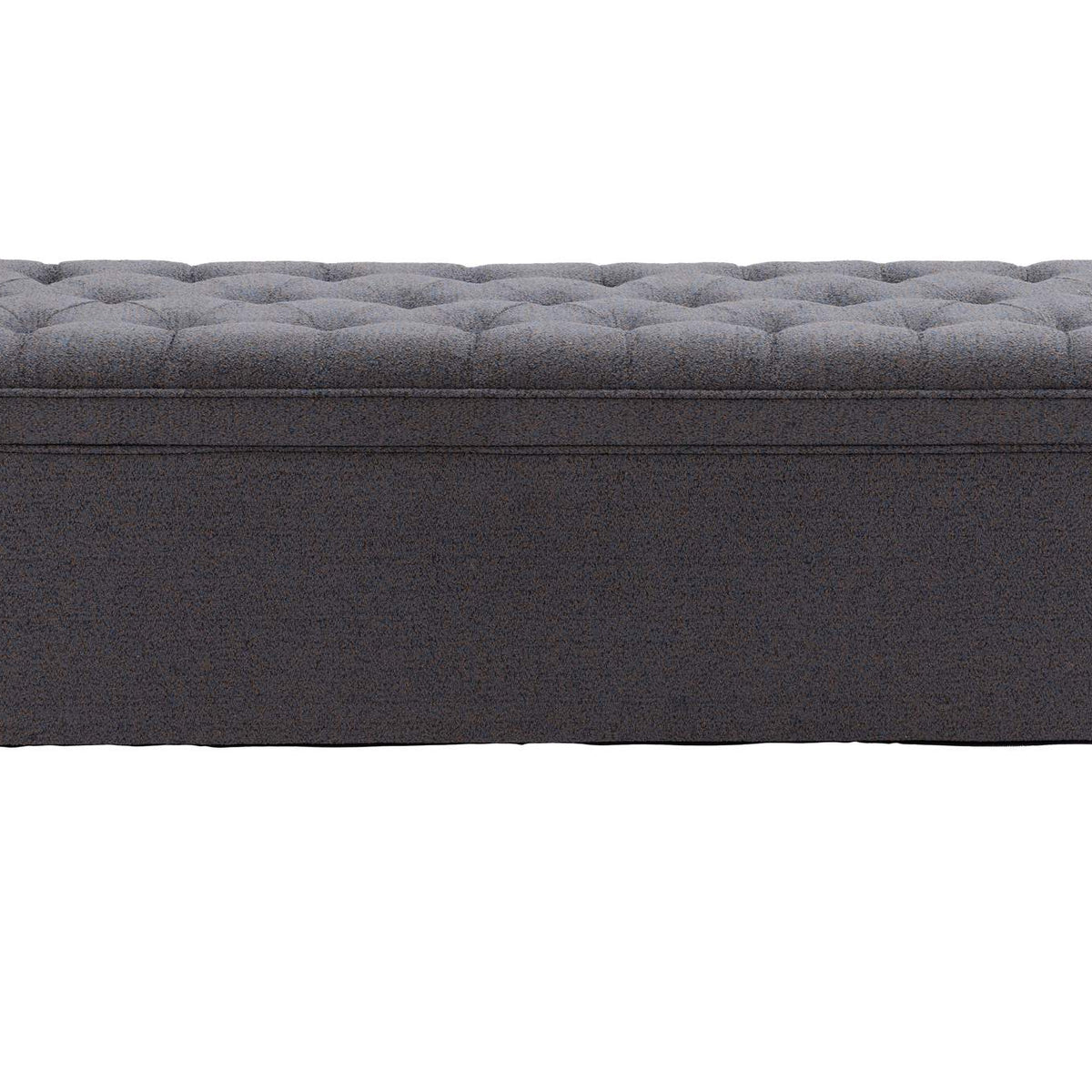 110083 Halifax Storage Bench Gravel Gray