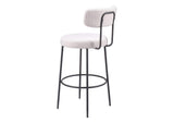 109740 Blanca Barstool (Set Of 2) Ivory