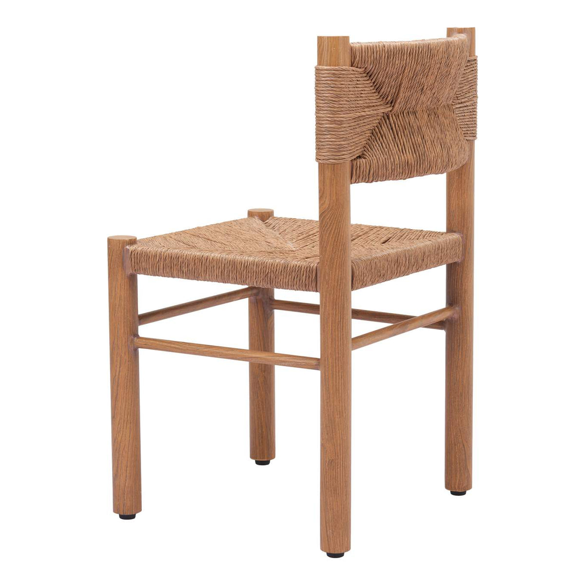 704050 Iska Outdoor Dining Chair (Set Of 2) Natural
