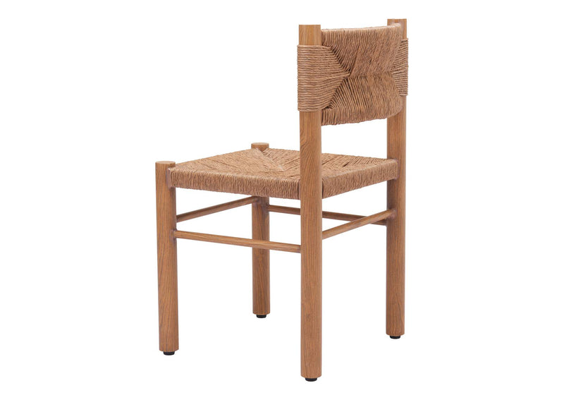 704050 Iska Outdoor Dining Chair (Set Of 2) Natural