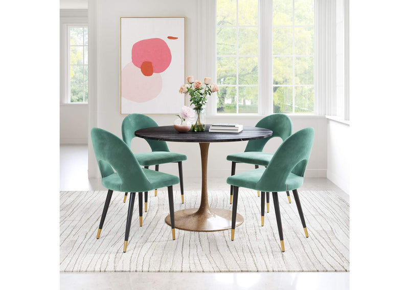 109875 Menlo Dining Chair (Set Of 2) Green
