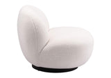 109345 Myanmar Accent Chair Cream