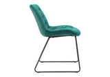 109334 Tammy Dining Chair (Set Of 2) Green