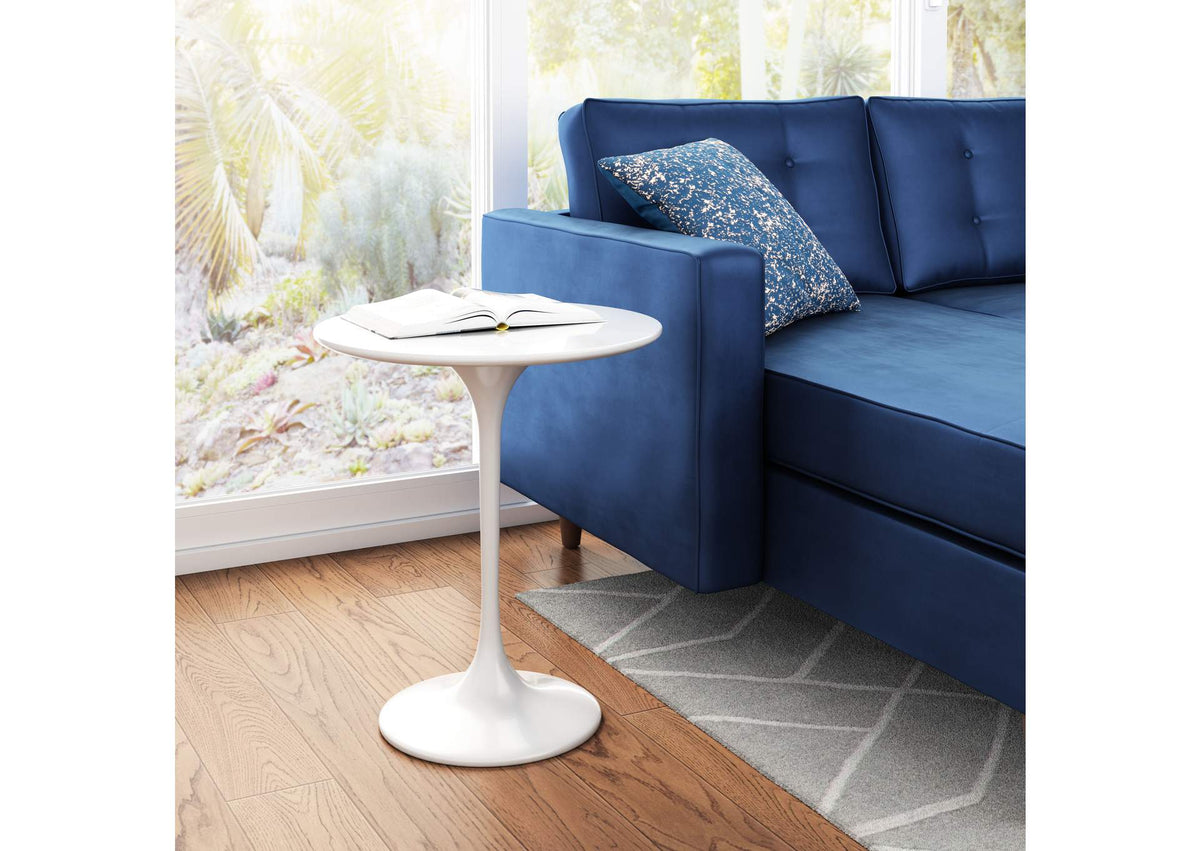 109929 Wilco Side Table White