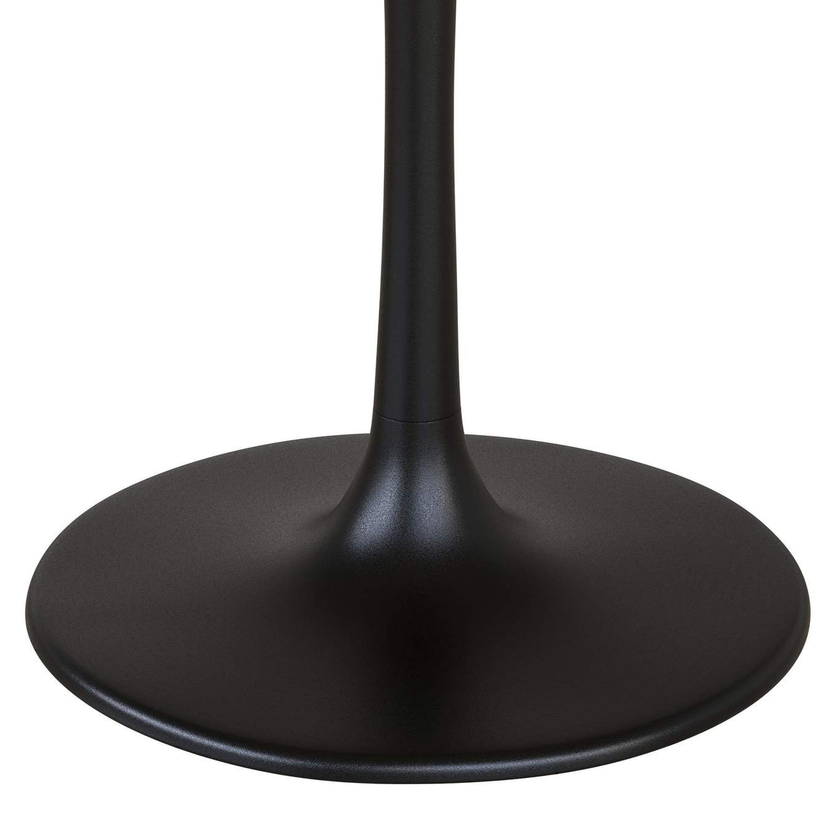 109447 Central City Dining Table Gray & Black