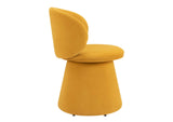 110203 Oblic Swivel Dining Chair Orange