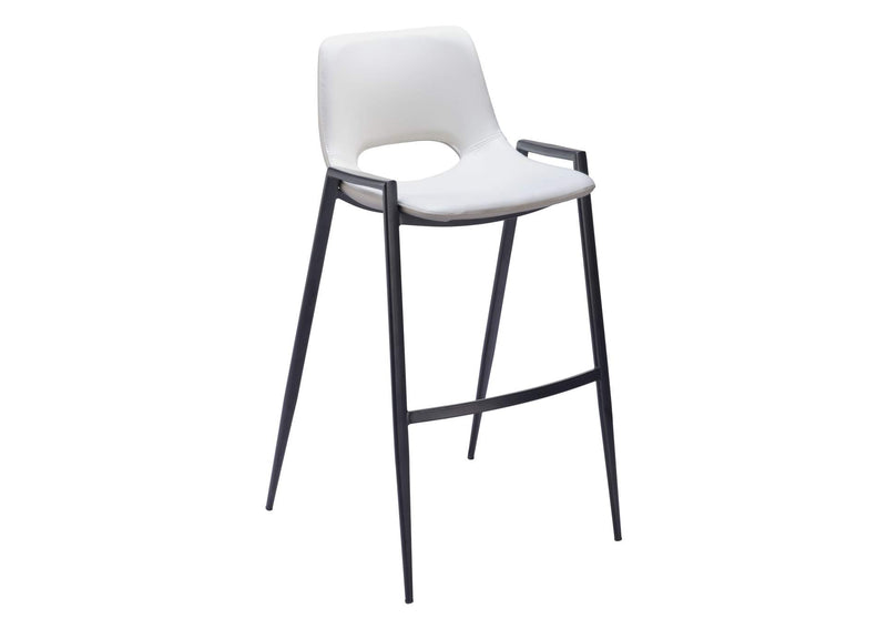 109541 Desi Barstool (Set Of 2) White