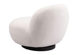 109345 Myanmar Accent Chair Cream