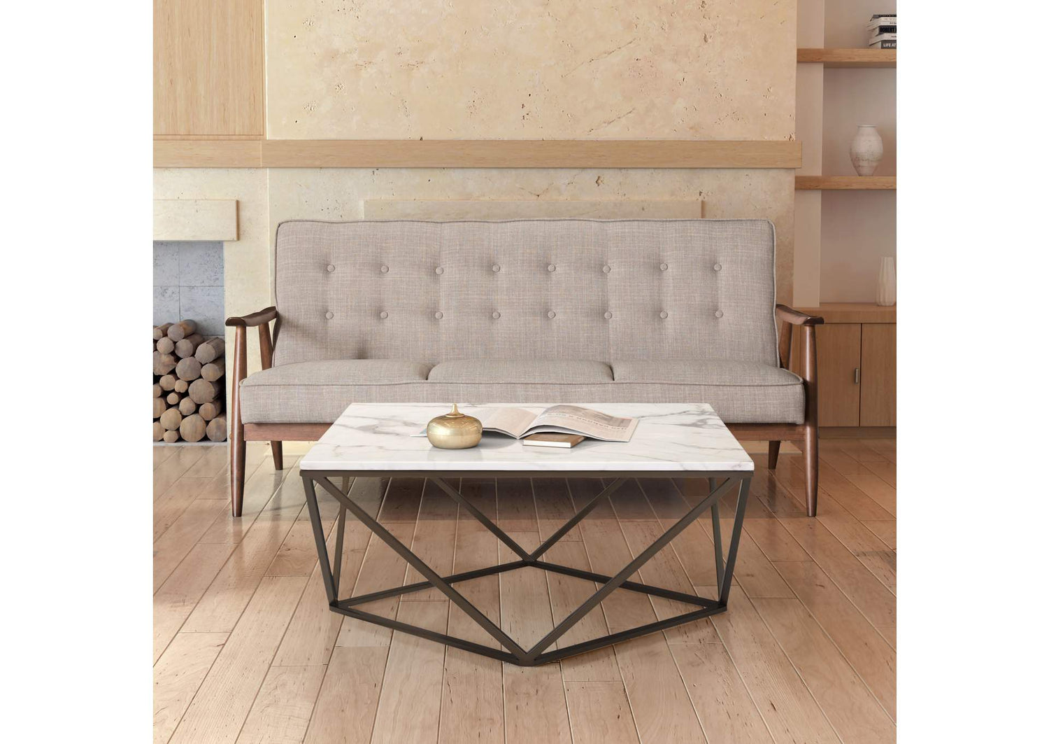 100533 Rocky Sofa Putty