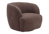 109958 Govan Swivel Chair Brown