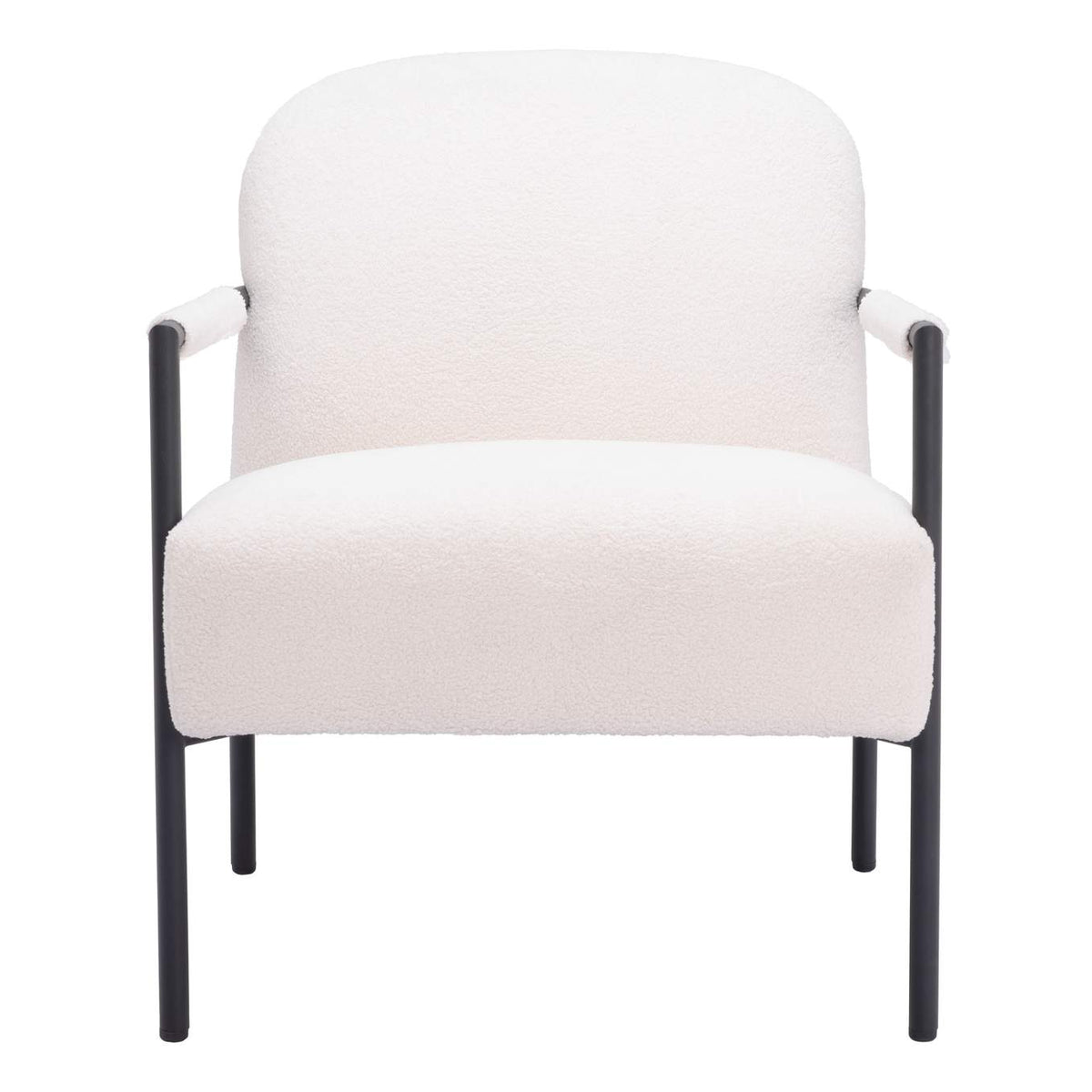 109518 Chicago Accent Chair Ivory
