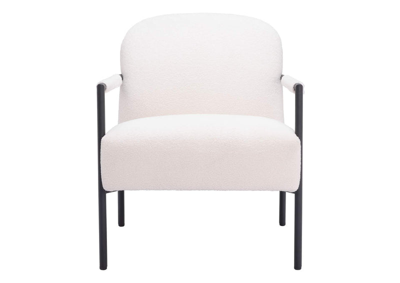 109518 Chicago Accent Chair Ivory