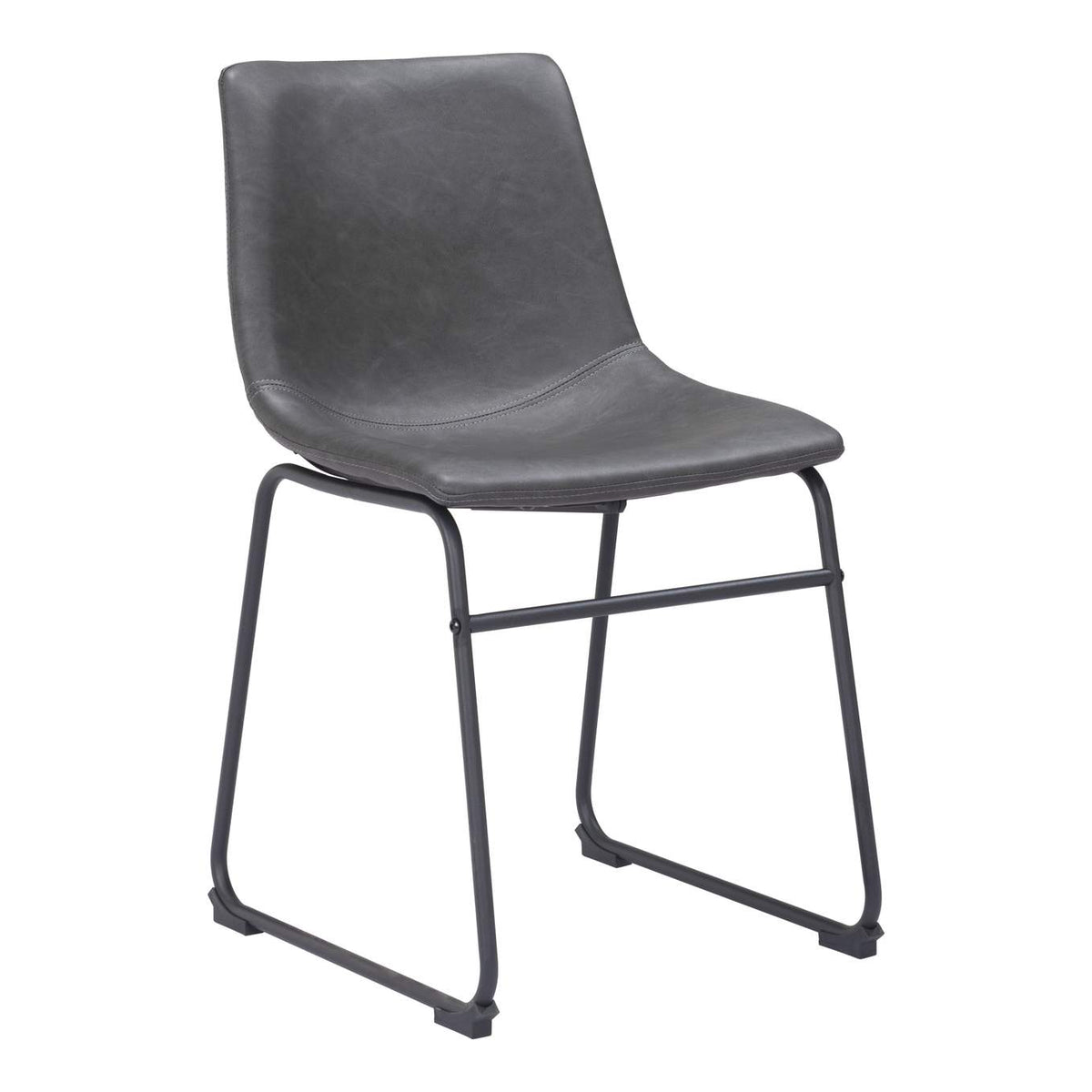 101995 Smart Dining Chair (Set Of 2) Charcoal