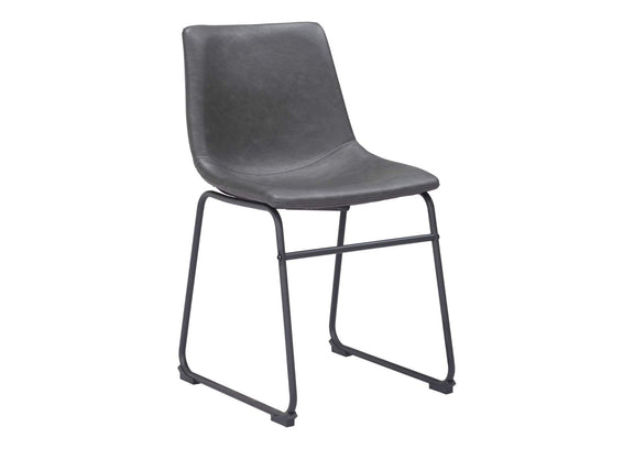 101995 Smart Dining Chair (Set Of 2) Charcoal