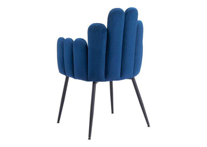 109654 Noosa Dining Chair (Set Of 2) Navy Blue