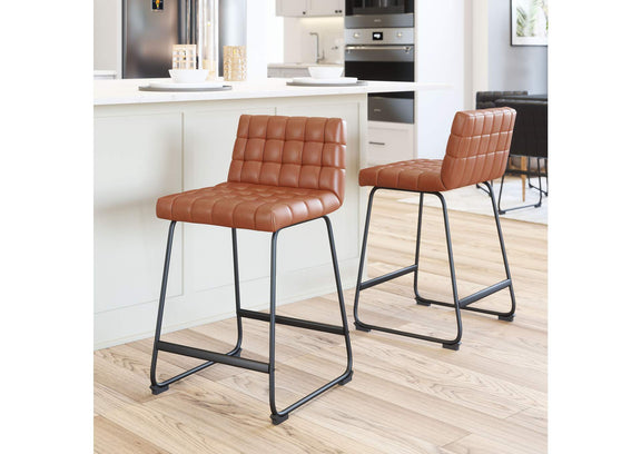 109949 Pago Counter Stool (Set Of 2) Brown