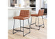 109949 Pago Counter Stool (Set Of 2) Brown