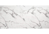 100707 Atlas Dining Table White & Silver