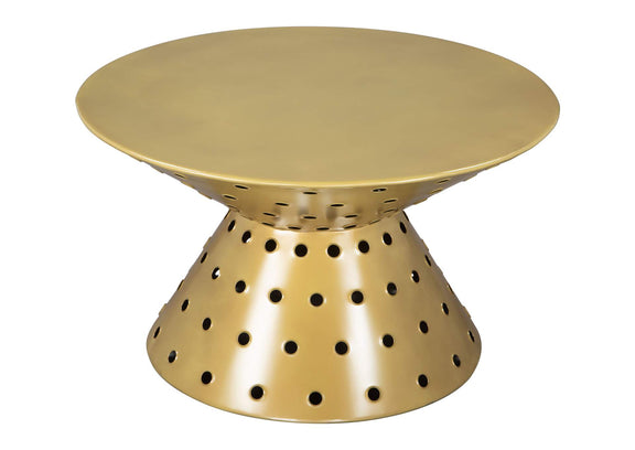 109273 Electron Coffee Table Gold