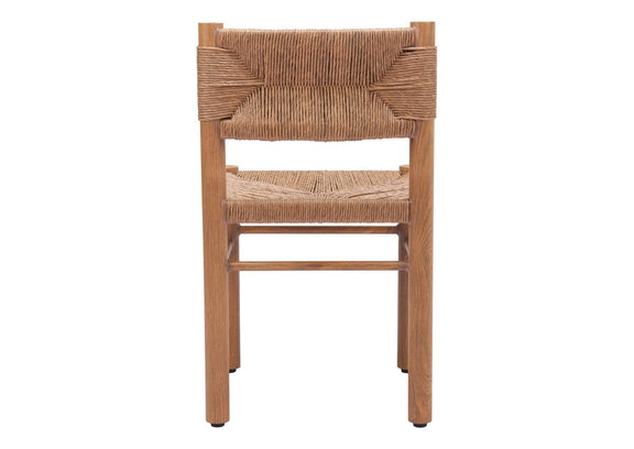 704050 Iska Outdoor Dining Chair (Set Of 2) Natural